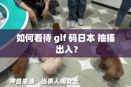 如何看待 gif 码日本 抽搐 出入？