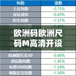 欧洲码欧洲尺码M高清开设播放专区：呈现精彩内容