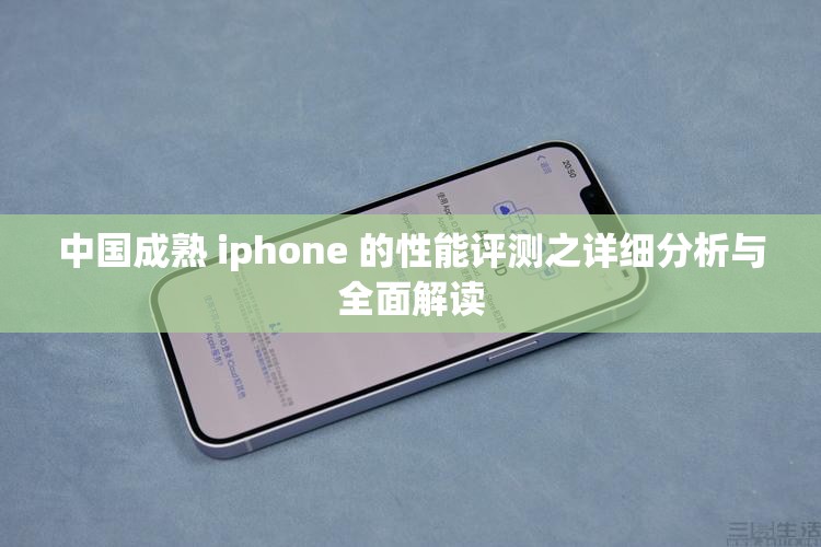 中国成熟 iphone 的性能评测之详细分析与全面解读