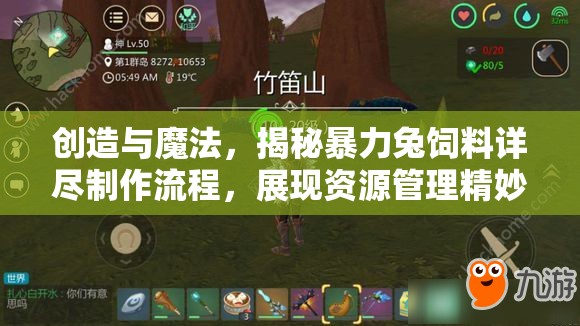 创造与魔法，揭秘暴力兔饲料详尽制作流程，展现资源管理精妙艺术