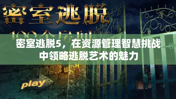 密室逃脱5，在资源管理智慧挑战中领略逃脱艺术的魅力