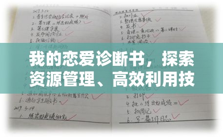 我的恋爱诊断书，探索资源管理、高效利用技巧，避免情感浪费的艺术