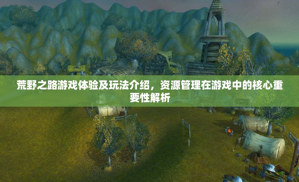 荒野之路游戏体验及玩法介绍，资源管理在游戏中的核心重要性解析