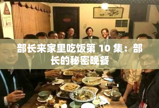 部长来家里吃饭第 10 集：部长的秘密晚餐