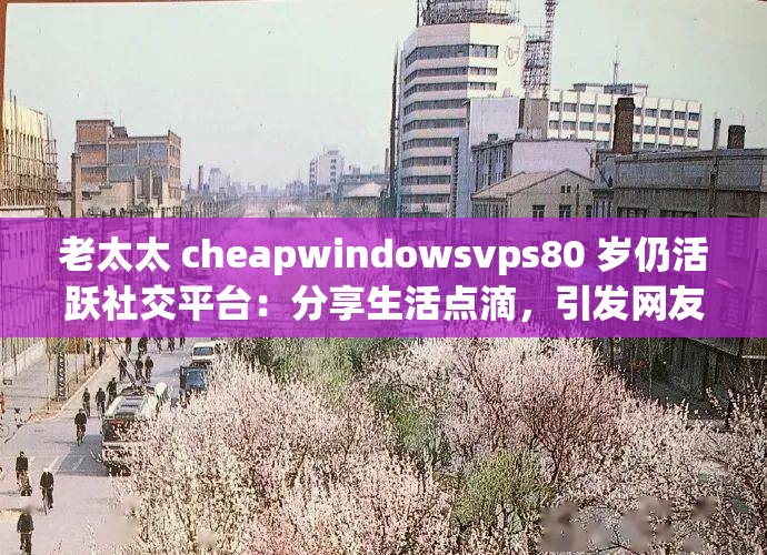 老太太 cheapwindowsvps80 岁仍活跃社交平台：分享生活点滴，引发网友热议