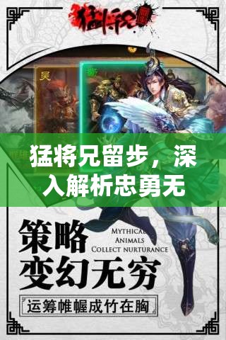 猛将兄留步，深入解析忠勇无双的传奇武将——庞令明