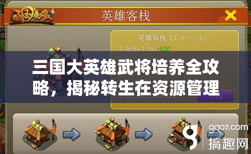 三国大英雄武将培养全攻略，揭秘转生在资源管理中的核心价值与高效实施策略