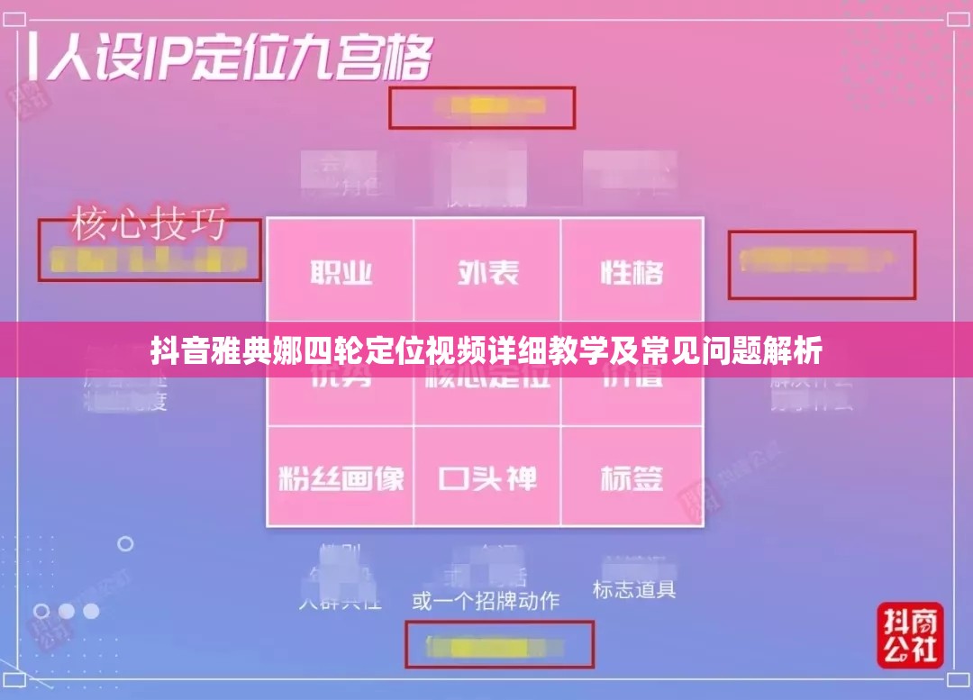 抖音雅典娜四轮定位视频详细教学及常见问题解析