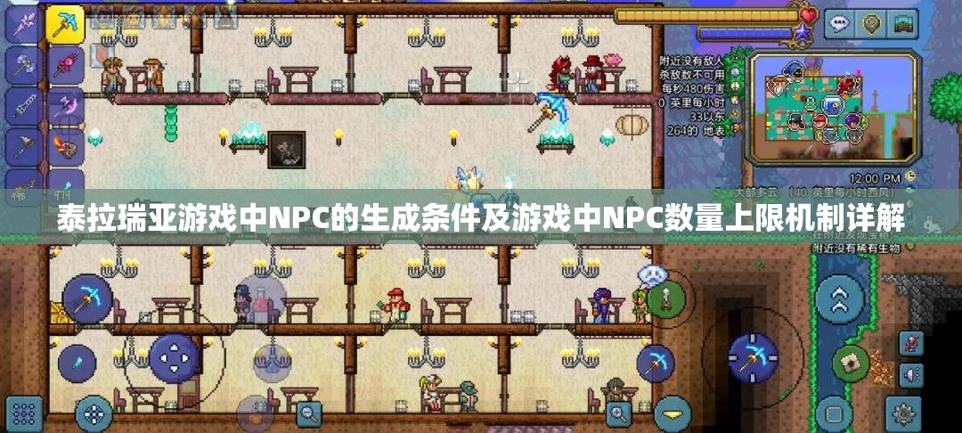 泰拉瑞亚游戏中NPC的生成条件及游戏中NPC数量上限机制详解