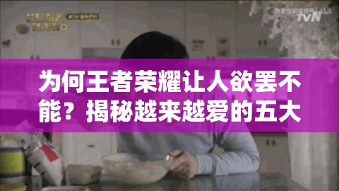 为何王者荣耀让人欲罢不能？揭秘越来越爱的五大原因