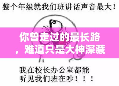 你曾走过的最长路，难道只是大神深藏不露的碾压套路吗？